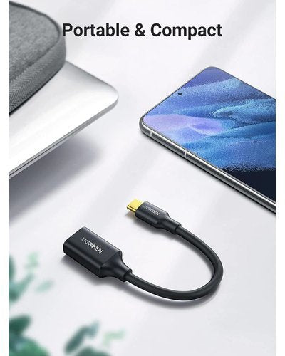 UGreen 30701 USB-C to USB-A OTG Adapter Cable for Smart Devices