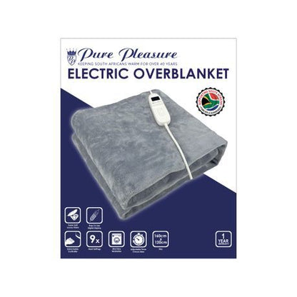 Electric Heated Throw/Overblanket with Timer