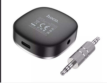 Hoco E80 Bluetooth V5.3 Car Receiver Adapter Transmitter 3.5mm AUX Jack