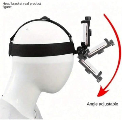Adjustable POV Head Mount Phone Holder