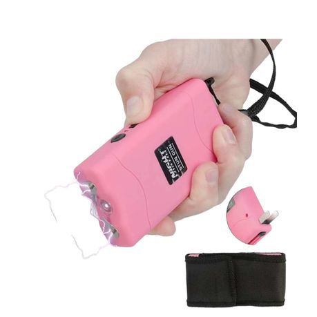 Stun Gun & Flashlight For Self Defensive