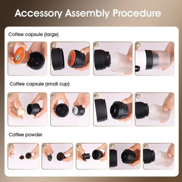 Mini Portable Espresso Coffee Machine
