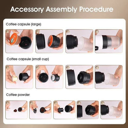 Mini Portable Espresso Coffee Machine