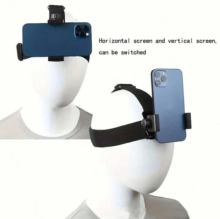 Adjustable POV Head Mount Phone Holder