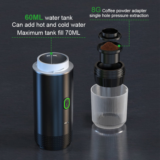 Mini Portable Espresso Coffee Machine