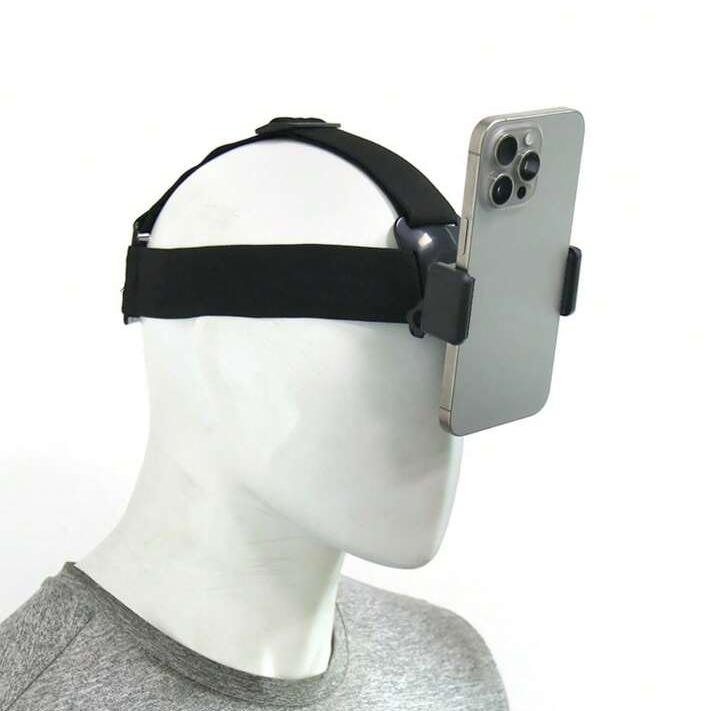 Adjustable POV Head Mount Phone Holder