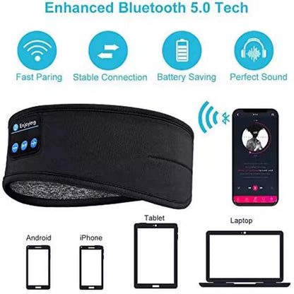 Wireless Bluetooth Headband Earphones