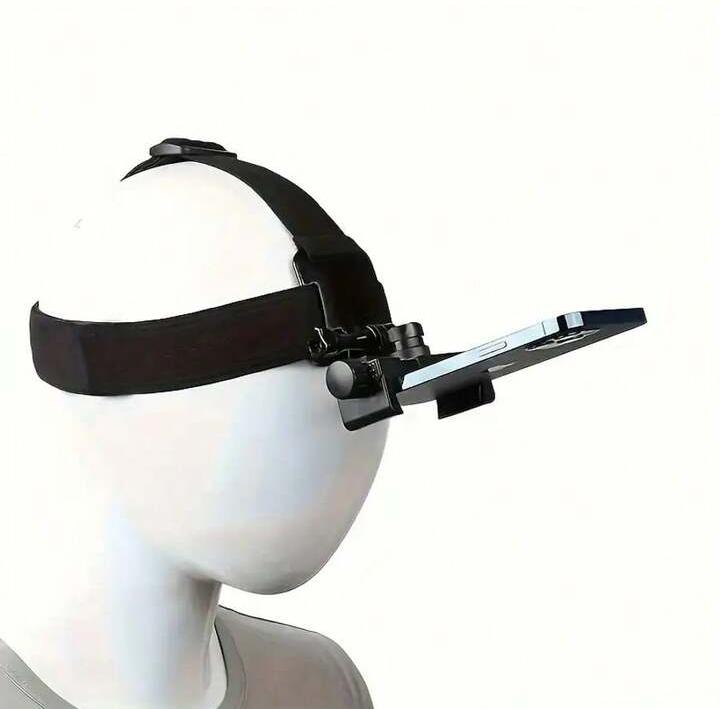 Adjustable POV Head Mount Phone Holder